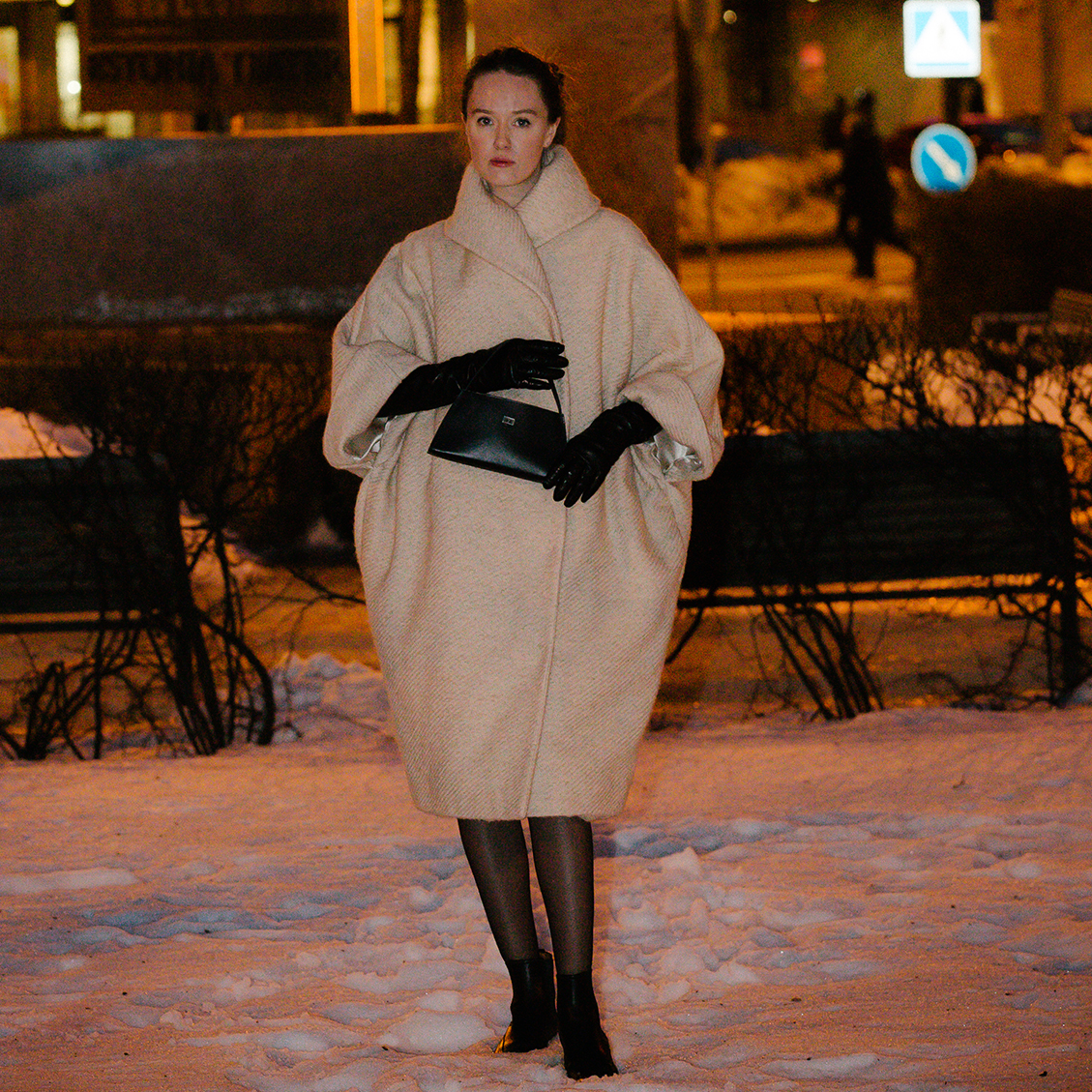 Coat "Bown" Knee-Length